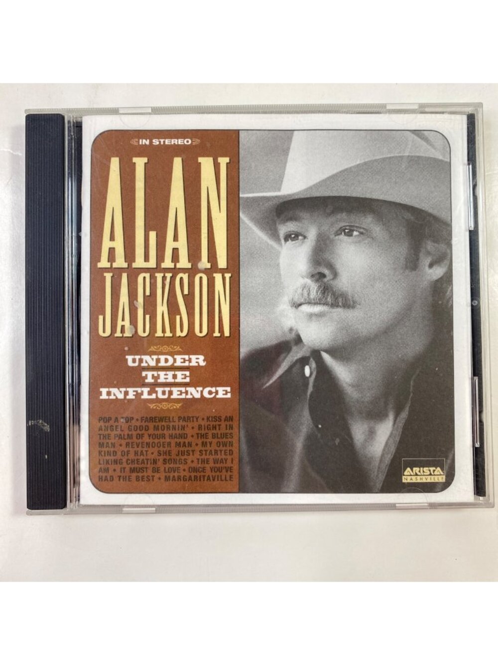 Alan Jackson Under The Influence 1999 CD Arista Nashville Country Pop Chart Hits